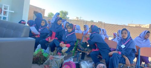 جشنواره گلستان خوانی-دبستان سمیه